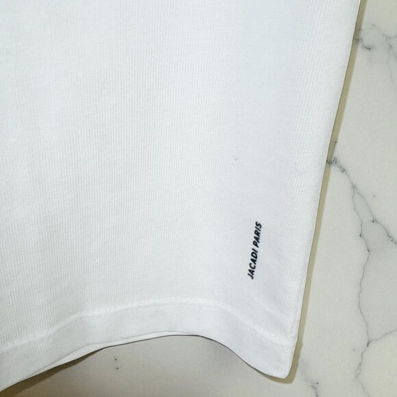 NWT Jacadi NWT White Graphic Print Cotton Tshirt Top - Picture 4 of 5